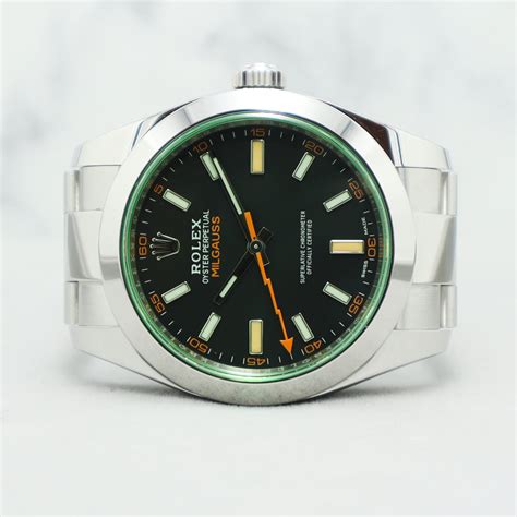 rolex milgauss negro|rolex milgauss pre owned.